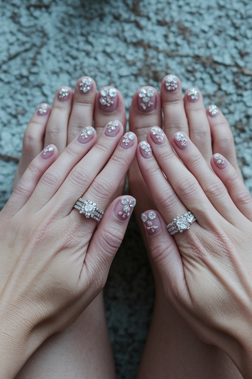 Nails and Toes Matching Ideas for a Polished Appearance outfit idea