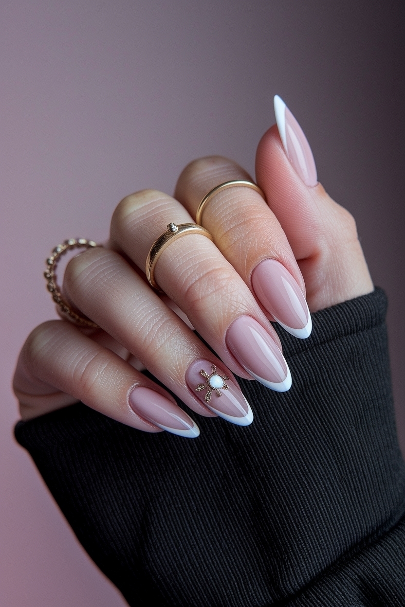 Nails for Black Dress Classy Looks to Elevate Your Style outfit idea