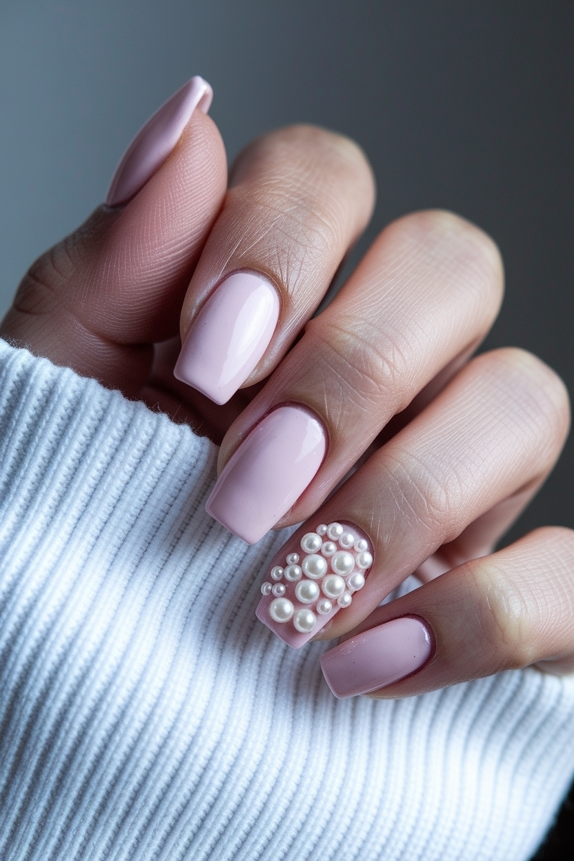 Nails with Pearls on Them: Adding Elegance to Your Look outfit idea