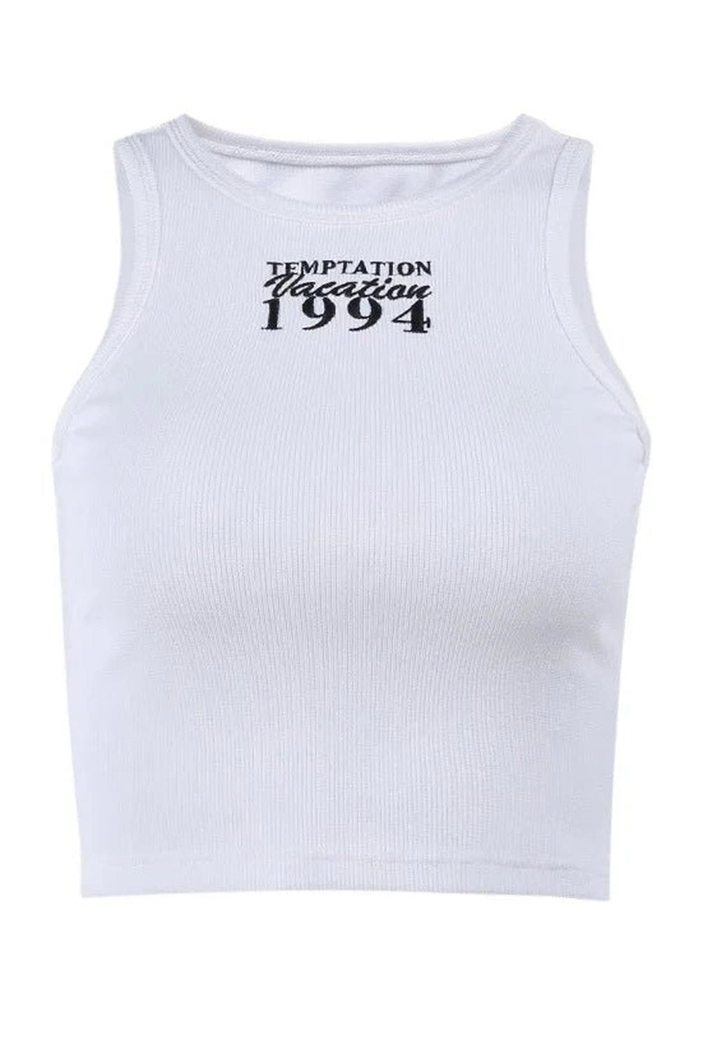 New Style Trends - 1994 Retro Ribbed Tank Top - Outfit Ideas