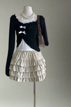 New Style Trends - Acubi Halter Top Autumn Set - Outfit Ideas