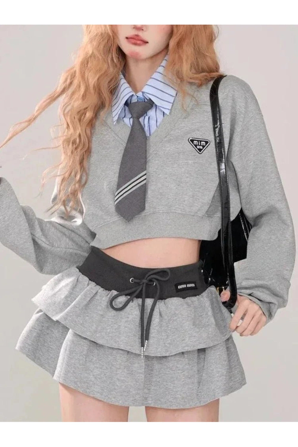 New Style Trends - Acubi Layered Ruffle Skirt Set - Outfit Ideas