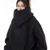 New Style Trends - Acubi Oversized Futuristic Hooded Sweatshirt - Outfit Ideas