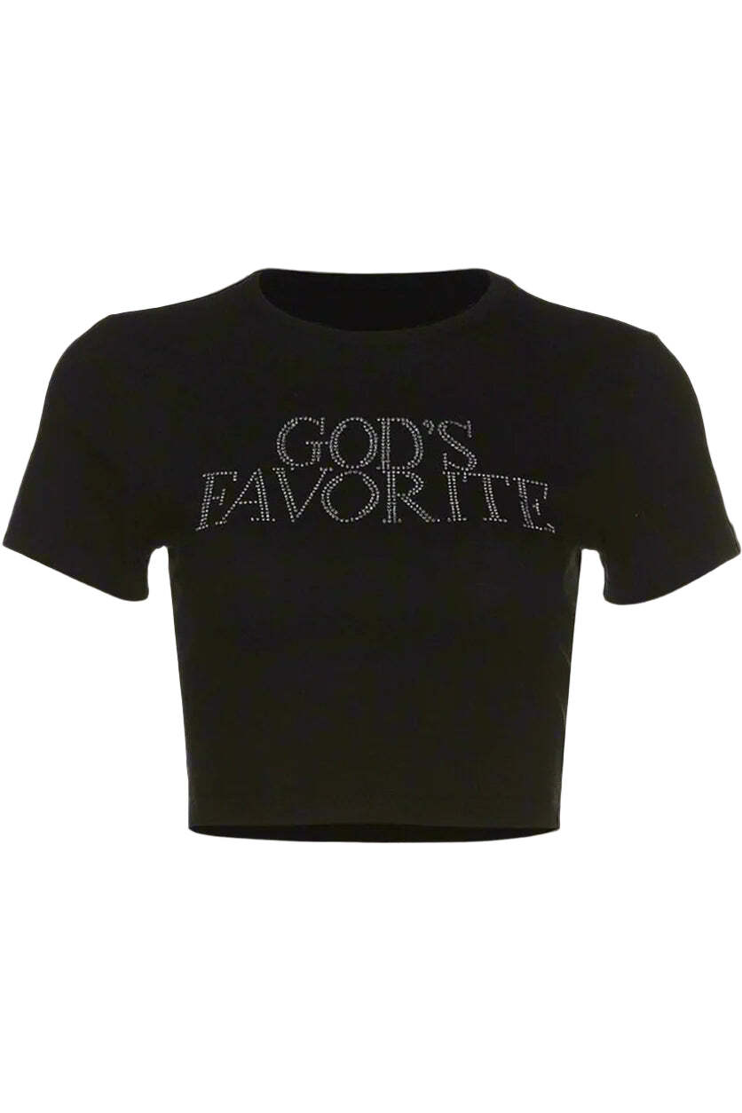 New Style Trends - Aesthetic Baddie Letter Rhinestone Crop Top - Outfit Ideas