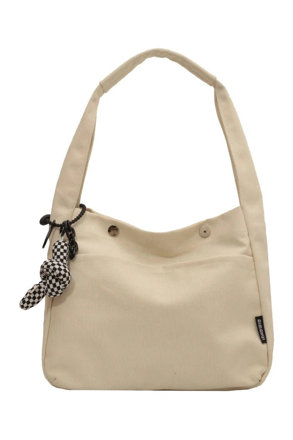 New Style Trends - Aesthetic Casual Canvas Shopping Bag - Outfit Ideas