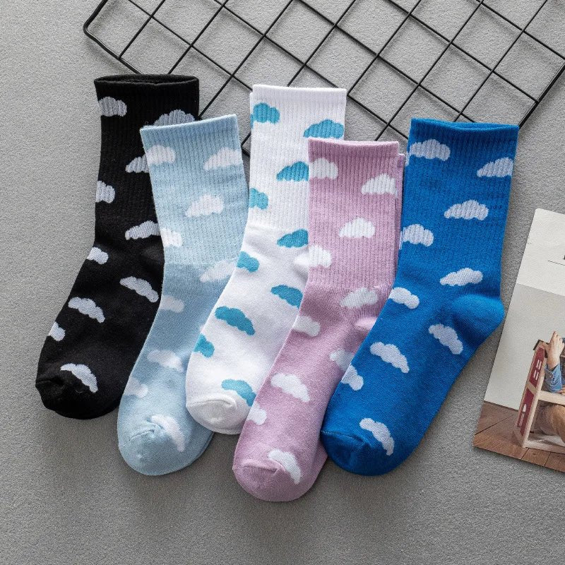 New Style Trends - Aesthetic Cloud Nine Cozy Socks - Outfit Ideas New Style Trends - Aesthetic Cloud Nine Cozy Socks - Outfit Ideas