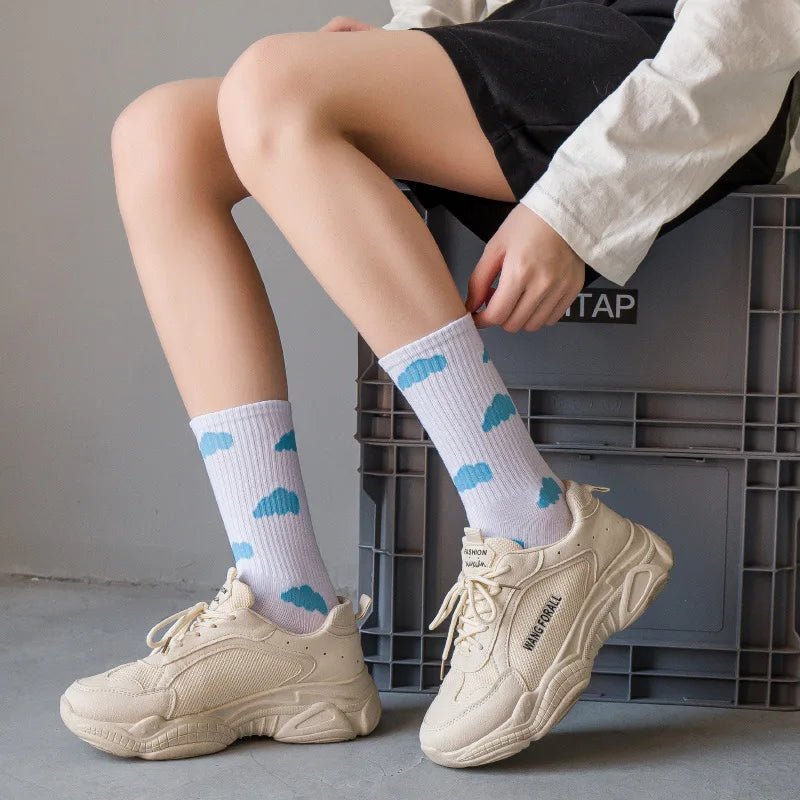 New Style Trends - Aesthetic Cloud Nine Cozy Socks - Outfit Ideas New Style Trends - Aesthetic Cloud Nine Cozy Socks - Outfit Ideas