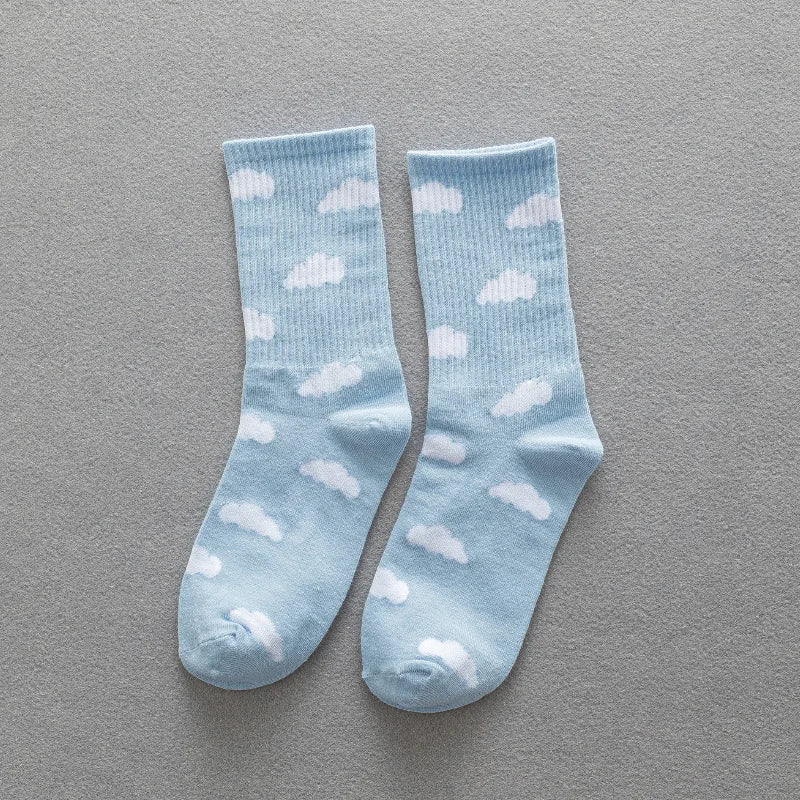 New Style Trends - Aesthetic Cloud Nine Cozy Socks - Outfit Ideas New Style Trends - Aesthetic Cloud Nine Cozy Socks - Outfit Ideas