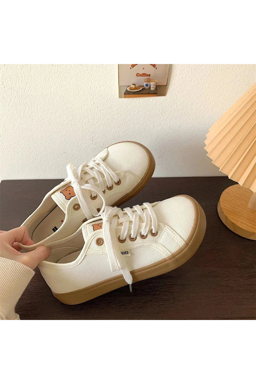 New Style Trends - Aesthetic Designer Canvas Sneakers - Outfit Ideas