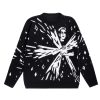 New Style Trends - Alt Cosmic Vision Graphic Sweater - Outfit Ideas