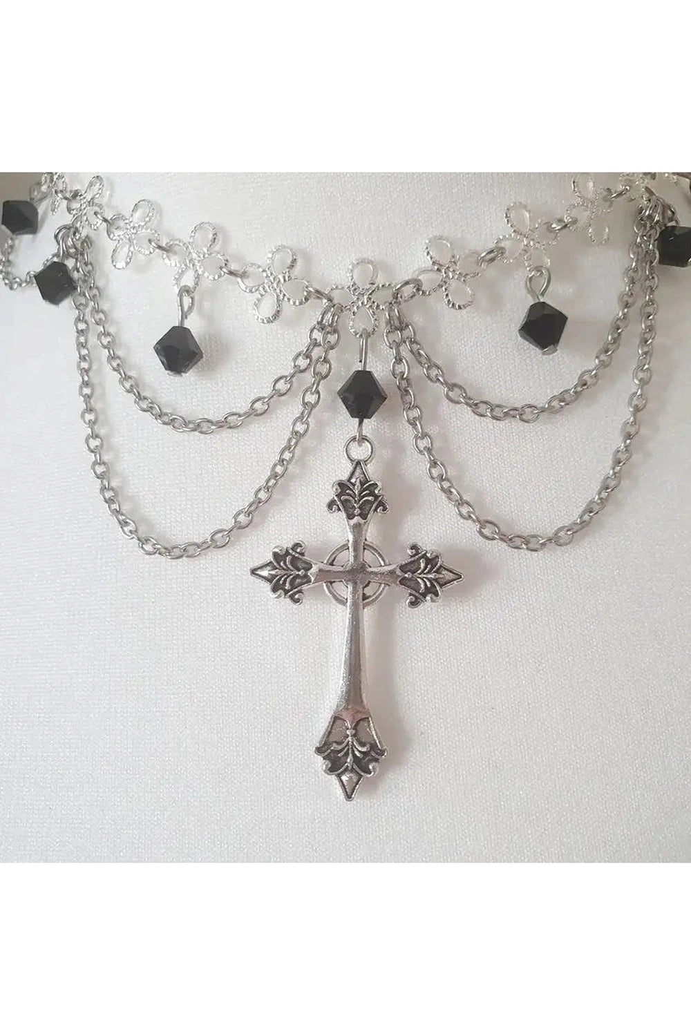 New Style Trends - Alt Cross Princess Gothic Rosary - Outfit Ideas New Style Trends - Alt Cross Princess Gothic Rosary - Outfit Ideas