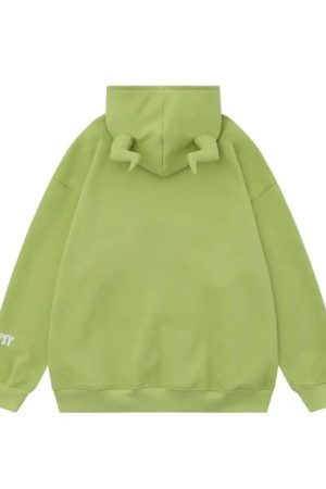 New Style Trends - Alt Edgy Devil Spider Zip Hoodie - Outfit Ideas