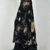 New Style Trends - Alt Edgy Midnight Floral Maxi Skirt - Outfit Ideas