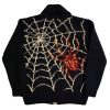 New Style Trends - Alt Edgy Spider Web Knit Cardigan - Outfit Ideas