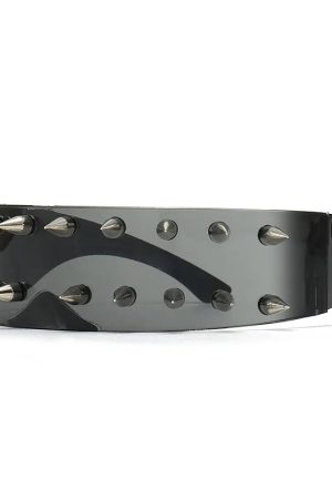 New Style Trends - Alt Edgy Spiked Chaos Shield Sunglasses - Outfit Ideas