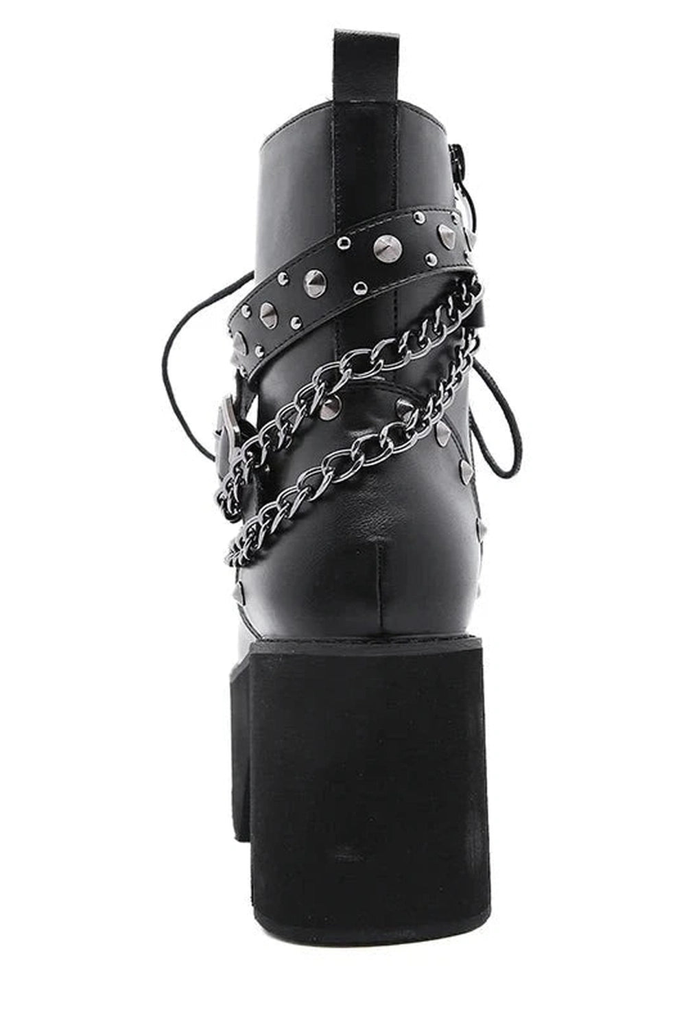 New Style Trends - Alt Gothic Black Rivets Ankle Boots - Outfit Ideas New Style Trends - Alt Gothic Black Rivets Ankle Boots - Outfit Ideas