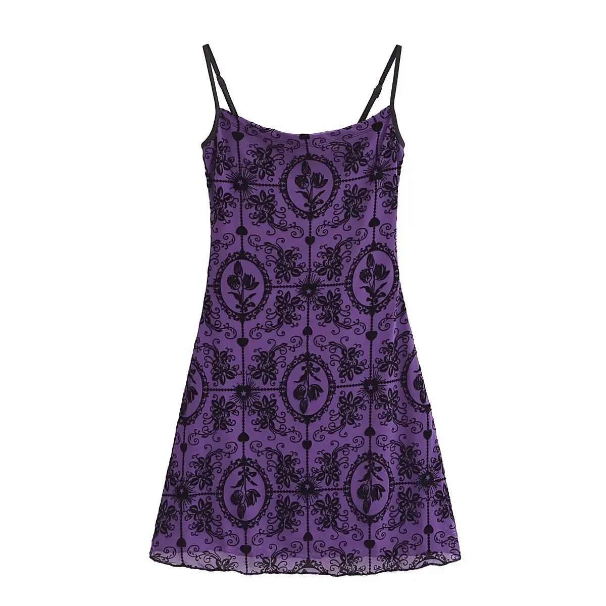 New Style Trends - Alt Gothic Velvet Medallion Dress - Outfit Ideas