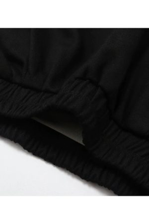 New Style Trends - Alt Layered Strap Crop Sweatshirt - Outfit Ideas