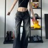New Style Trends - Alt Midnight Groove Wide Leg Jeans - Outfit Ideas