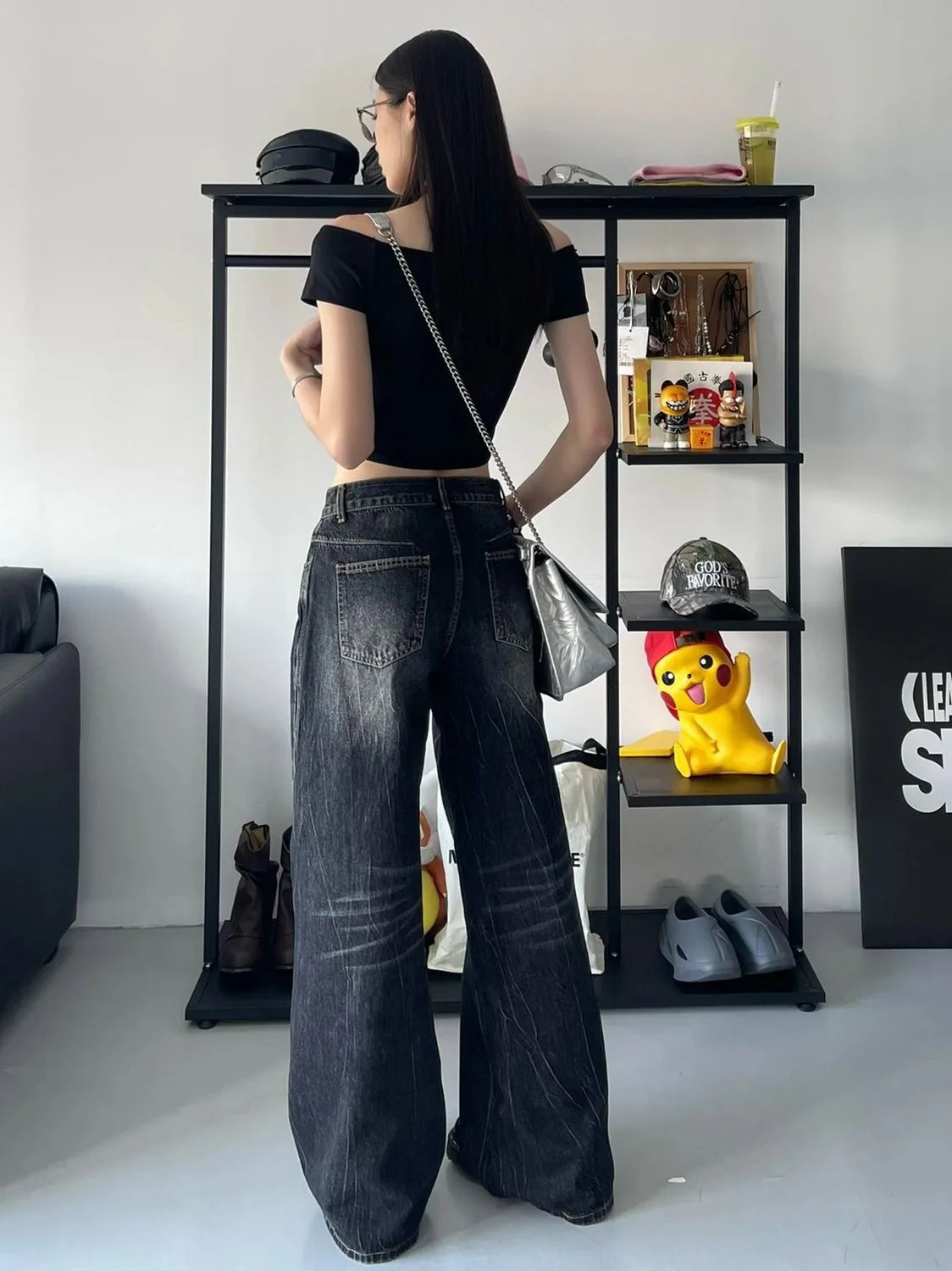 New Style Trends - Alt Midnight Groove Wide Leg Jeans - Outfit Ideas New Style Trends - Alt Midnight Groove Wide Leg Jeans - Outfit Ideas