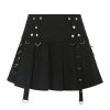 New Style Trends - Alt Style Pleated Mini Skirt - Outfit Ideas