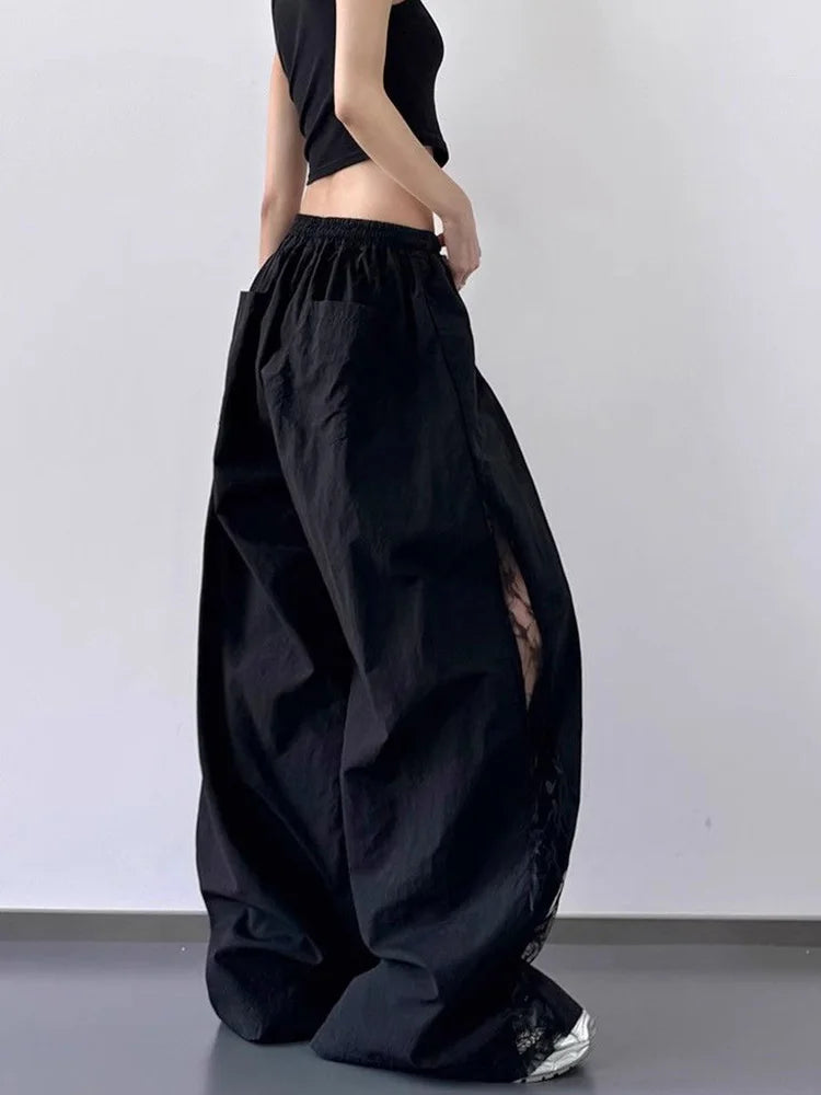 New Style Trends - Angel Flow Lace Panel Alt Pants - Outfit Ideas New Style Trends - Angel Flow Lace Panel Alt Pants - Outfit Ideas