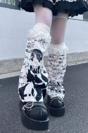 New Style Trends - Anime Chaos Leg Warmers - Outfit Ideas