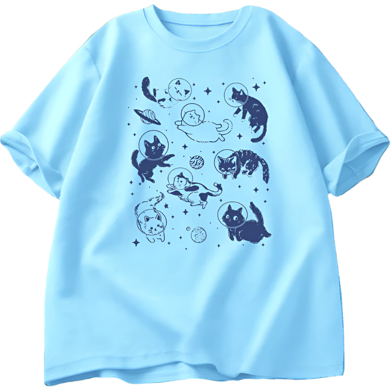 New Style Trends - Astronaut Kittens Aesthetic T-Shirt - Outfit Ideas New Style Trends - Astronaut Kittens Aesthetic T-Shirt - Outfit Ideas