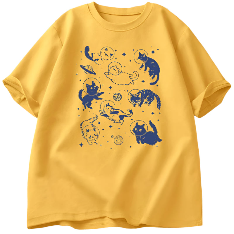 New Style Trends - Astronaut Kittens Aesthetic T-Shirt - Outfit Ideas New Style Trends - Astronaut Kittens Aesthetic T-Shirt - Outfit Ideas
