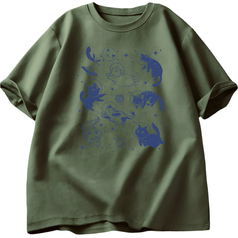 New Style Trends - Astronaut Kittens Aesthetic T-Shirt - Outfit Ideas New Style Trends - Astronaut Kittens Aesthetic T-Shirt - Outfit Ideas