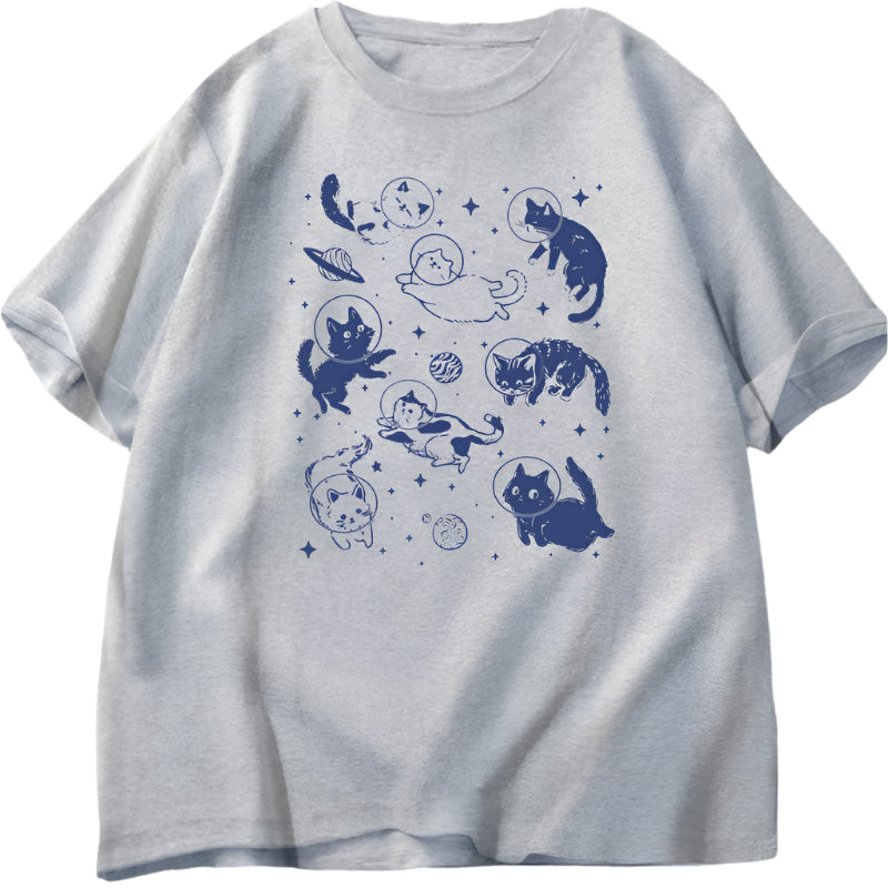 New Style Trends - Astronaut Kittens Aesthetic T-Shirt - Outfit Ideas New Style Trends - Astronaut Kittens Aesthetic T-Shirt - Outfit Ideas