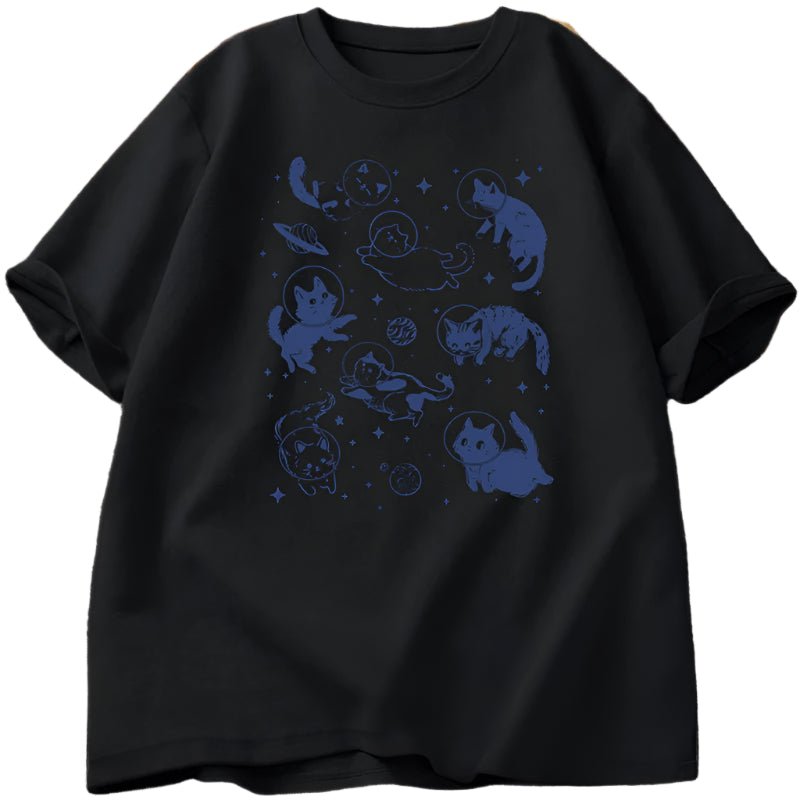 New Style Trends - Astronaut Kittens Aesthetic T-Shirt - Outfit Ideas New Style Trends - Astronaut Kittens Aesthetic T-Shirt - Outfit Ideas