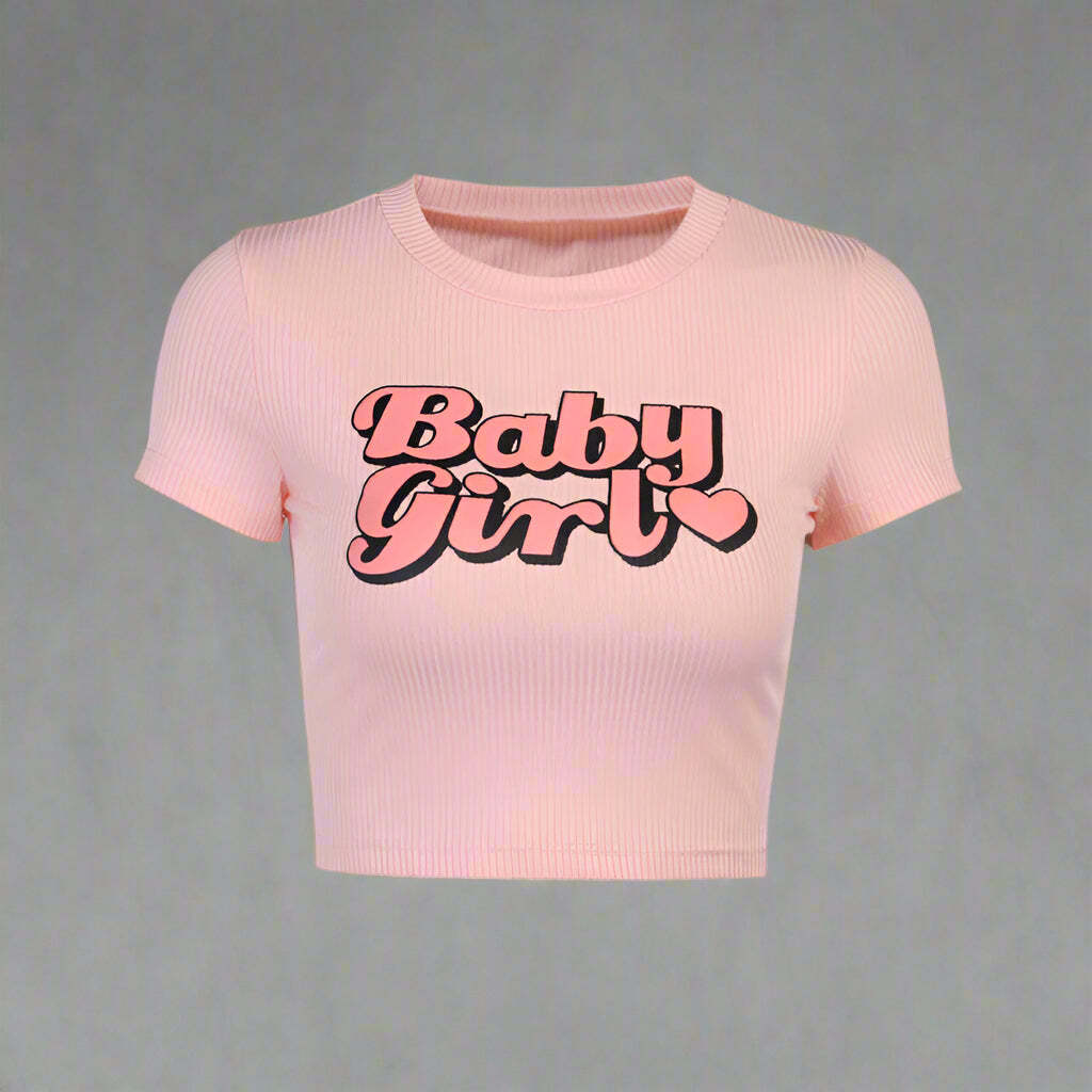 New Style Trends - Baby Girl Y2k Crop Top - Outfit Ideas