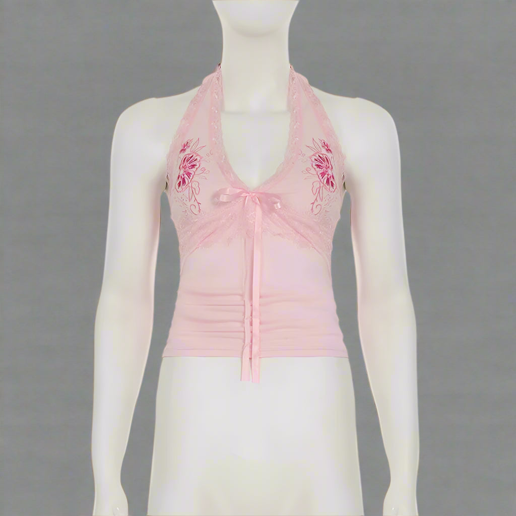 New Style Trends - Blush Bloom Coquette Lace Top - Outfit Ideas