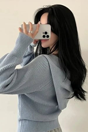 New Style Trends - Blush Ribbed Aesthetic Zip-Up Cardigan - Outfit Ideas