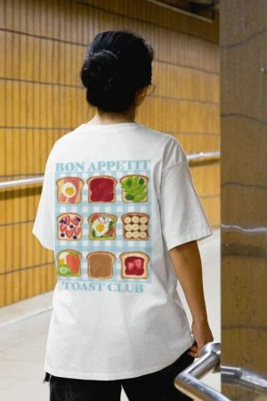 New Style Trends - Bon Appétit Toast Cute T-Shirt - Outfit Ideas