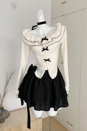 New Style Trends - Bow Belle Coquette Outfit - Outfit Ideas