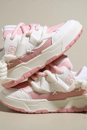 New Style Trends - Bubble Pop Pastel Aesthetic Chunky Sneakers - Outfit Ideas
