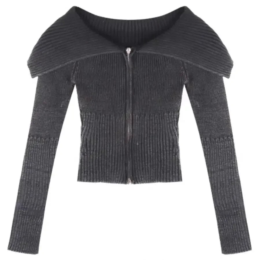 New Style Trends - Bubblegum Aesthetic Zip-Up Off-Shoulder Top - Outfit Ideas New Style Trends - Bubblegum Aesthetic Zip-Up Off-Shoulder Top - Outfit Ideas