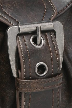 New Style Trends - Buckle Rouge Y2k Shoulder Bag - Outfit Ideas