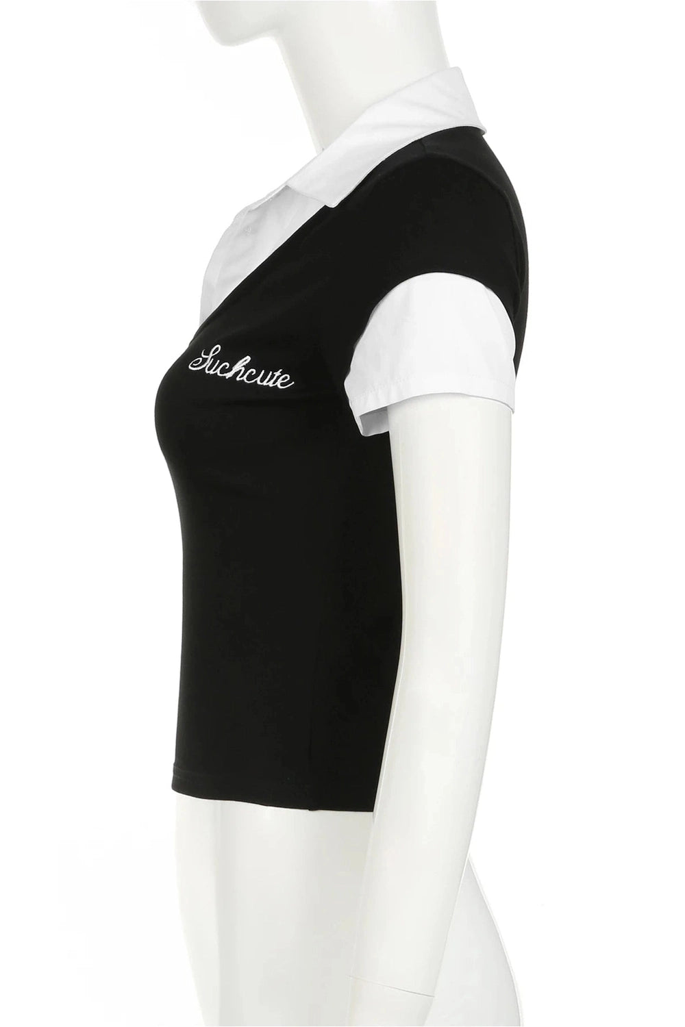 New Style Trends - Classic Retro V-Neck Polo Top - Outfit Ideas New Style Trends - Classic Retro V-Neck Polo Top - Outfit Ideas