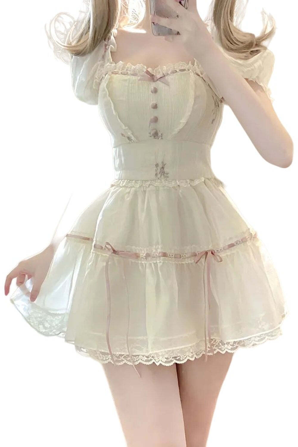 New Style Trends - Coquette 2-Piece Summer Dress Outfit Set - Outfit Ideas