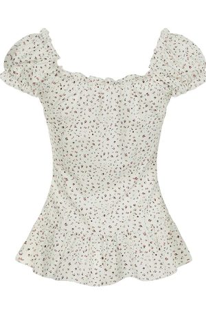 New Style Trends - Coquette Antique Rose Lace Corset Shirt - Outfit Ideas