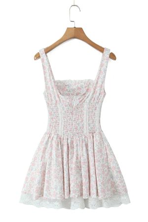 New Style Trends - Coquette Blush Garden Corset Dress - Outfit Ideas