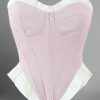 New Style Trends - Coquette Blush Ruffle Sweetheart Corset - Outfit Ideas