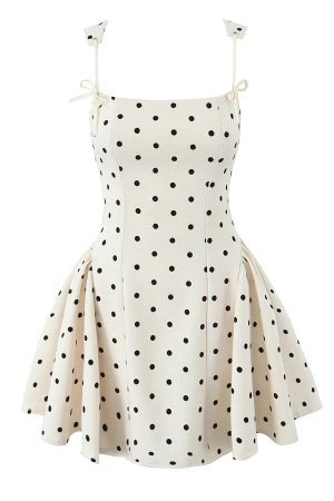 New Style Trends - Coquette Bow Strap Dress - Outfit Ideas