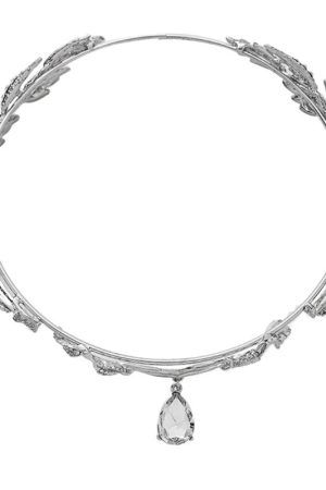 New Style Trends - Coquette Bride Forehead Crystal Tiara - Outfit Ideas