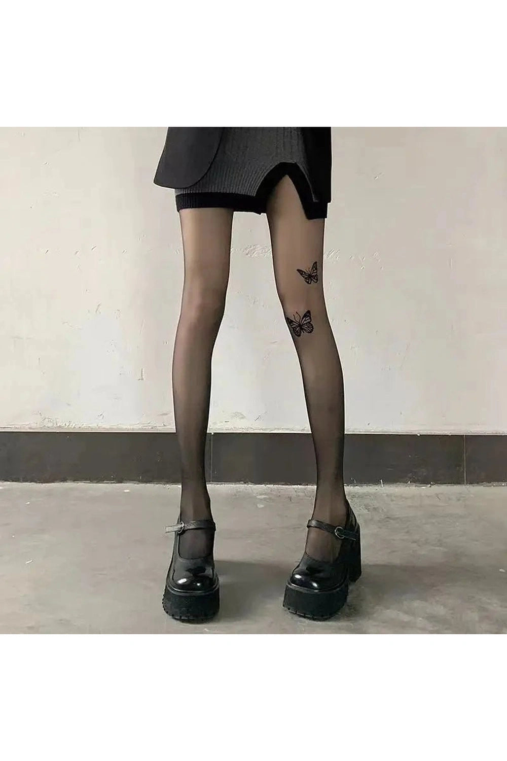 New Style Trends - Coquette Butterfly Silk Tights - Outfit Ideas New Style Trends - Coquette Butterfly Silk Tights - Outfit Ideas