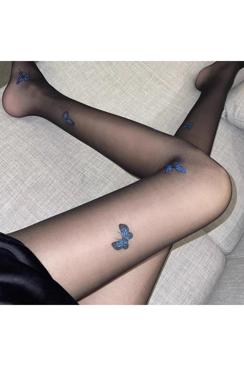 New Style Trends - Coquette Butterfly Silk Tights - Outfit Ideas New Style Trends - Coquette Butterfly Silk Tights - Outfit Ideas
