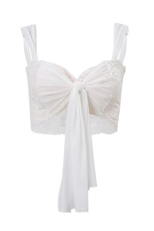 New Style Trends - Coquette Cloudkiss Chiffon Crop Top - Outfit Ideas